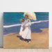 Reproduktion av målningen vid havet - Joaquín Sorolla