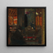 vid caféet - Édouard Vuillard — inramlat konstverk på väggen