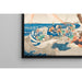 Reproduktion av målningen vid Tatsunokuchi-kyrkogården i Sagami-provinsen - Utagawa Kuniyoshi