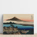 Reproduktion av målningen Aube à Isawa dans la province de Kai - Katsushika Hokusai