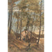 Reproduktion av målningen Vue depuis une colline sur une maison au bord du golfe d'Arcachon - August Allebé