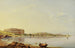 Vue de Pula avec l'arène romaine, Istrie - August Anton Tischbein — vy av konstverket