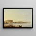 Vue de Pula avec l'arène romaine, Istrie - August Anton Tischbein — inramlat konstverk på väggen