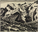 Landskapsbild av berg i Bergell - August Babberger — vy av konstverket