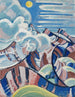 Vue sur le Gental - August Babberger — vy av konstverket