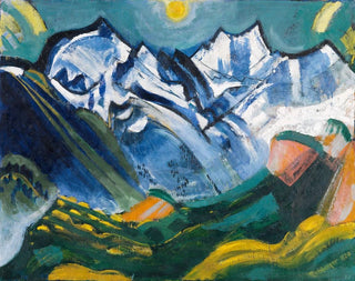 August Babberger - Hochgebirgslandschaft mit Scheerhorn.webp