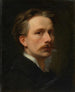 självporträtt av Auguste César - August Cesar — vy av konstverket