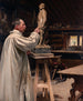 Anders Zorn i hans ateljé - August Hagborg — vy av konstverket