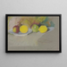 Pommes et Citrons - August Macke — inramlat konstverk på väggen
