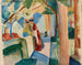 vid Thun kyrkogård - August Macke — vy av konstverket
