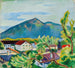 Landskapsvår vid Tegernsee - August Macke — vy av konstverket