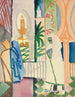 I tempelrummet - August Macke — vy av konstverket