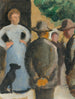 människorna på gatan - August Macke — vy av konstverket