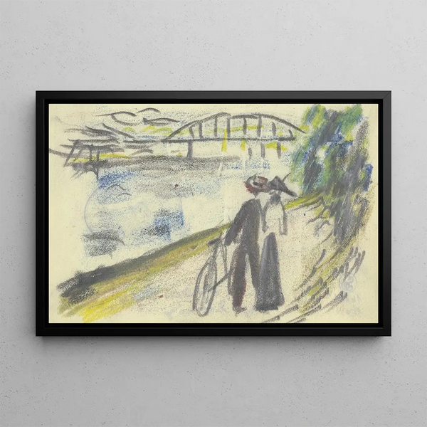 August Macke - Path at the Rhine.webp