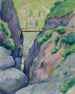 Gorges du Tegernsee - August Macke — vy av konstverket