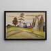 Promeneurs dans un paysage rocheux - August Macke — inramlat konstverk på väggen
