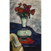Reproduktion av målningen av vissna blommor - August Macke