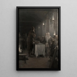 August Malmstrm - Frithiof comes to King Ring.webp