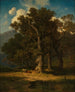 Landskapsbild av skog - August Maximilian Zimmermann — vy av konstverket
