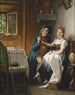 L'admirateur - August Müller — vy av konstverket