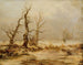 Landskapsbild vinter - August Piepenhagen — vy av konstverket