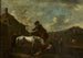 Abreuvant les chevaux - August Querfurt — vy av konstverket