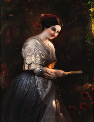 August Riedel - Vittoria Caldoni im Kostm der Albaner.webp