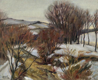 August Rieger - Weidlingbach near Klosterneuburg.webp