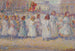 Processionen under Eucharistifesten - August Roth — vy av konstverket