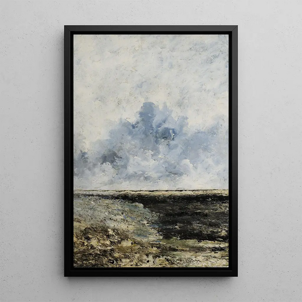 Reproduktion av målningen Marine - August Strindberg