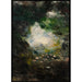Reproduktion av målningen Landet av underverk - August Strindberg