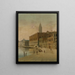 Venise 1 - August von Siegen — inramlat konstverk på väggen