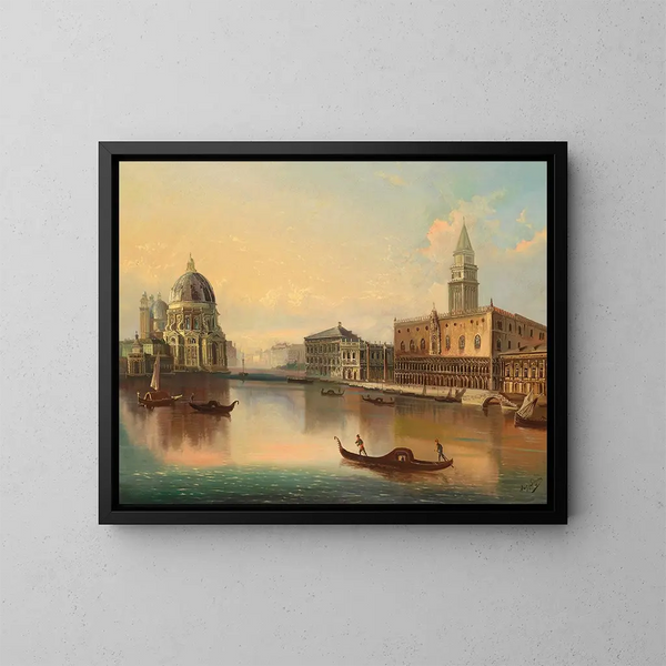 Venise - August von Siegen — inramlat konstverk på väggen