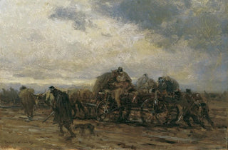 August von Pettenkofen - Der Verwundetentransport II.webp