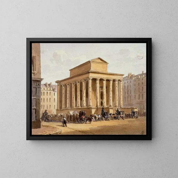 Chapelle expiatoire du duc de Berry - Auguste Sébastien Bénard — inramlat konstverk på väggen
