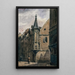 Reproduktion av målningen Hôtel de Schomberg, rue Jean Tison - Auguste Sébastien Bénard