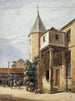 Maison dite de Saint-Louis och hangar - Auguste Sébastien Bénard — vy av konstverket
