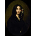 Reproduktion av målningen av George Sand - Auguste Charpentier