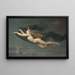 La Nuit - Auguste Raynaud — inramlat konstverk på väggen