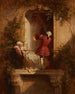 Le concert - Auguste Serrure — vy av konstverket