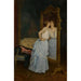 Le miroir - Auguste Toulmouche — vy av konstverket