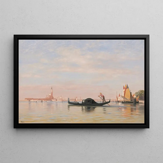 Auguste Veillon - Vue Sur Venise View Of Venice.webp