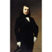 Portrait av Théophile Gautier 1811-1872 poet, romanförfattare och kritiker - Auguste de Châtillon — vy av konstverket