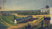 Vue de Washington DC regardant vers le nord-ouest depuis le sud-est du Capitole des États-Unis - Augustus Kollner — vy av konstverket
