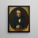 porträtt av William Powell Frith - Augustus Leopold Egg — inramlat konstverk på väggen