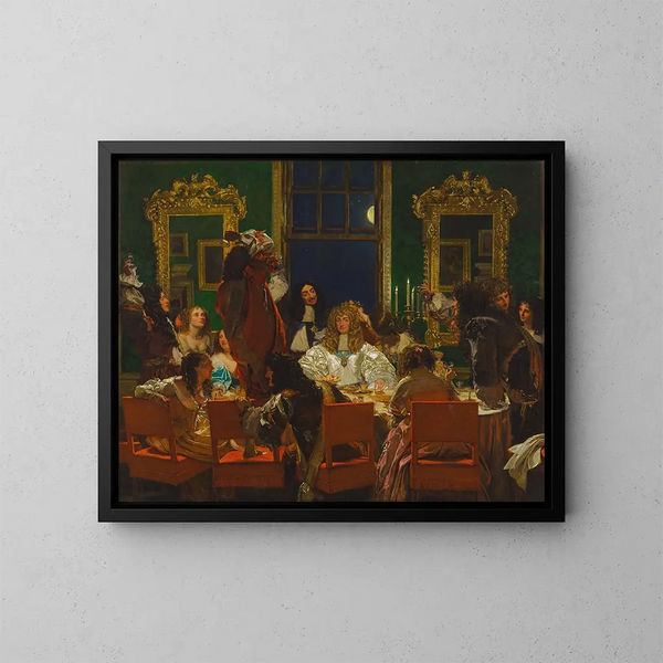 La vie de Buckingham - Augustus Leopold Egg — inramlat konstverk på väggen