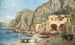 La Plage à Capri - Augustus Tulk — vy av konstverket