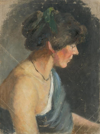Aurel Ballo - Woman in Green.webp