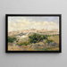 Vue de Tolède - Aureliano de Beruete — inramlat konstverk på väggen