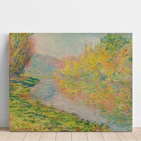 Reproduktion av målningen Höst i Jeufosse - Claude Monet
